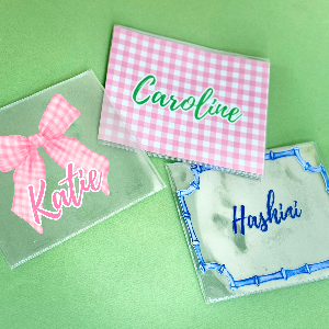 Mahjong Card Sleeve with Name