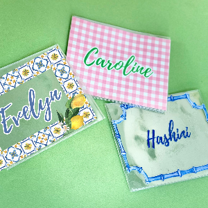 Mahjong Card Sleeve with Name