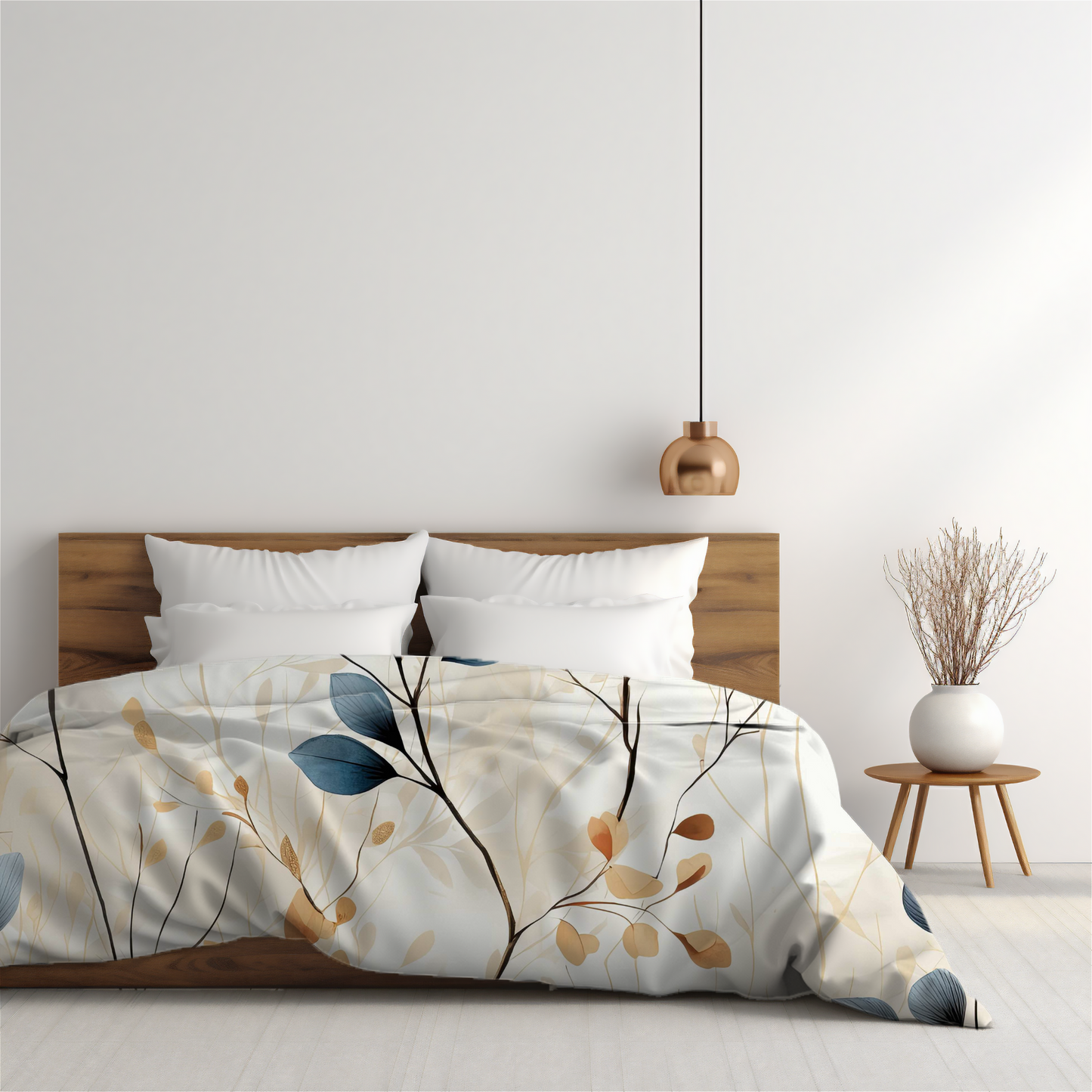 Premium Golden Birch Duvet Cover Collection for King, Queen, Double, Full, Twin, and Twin XL Beds