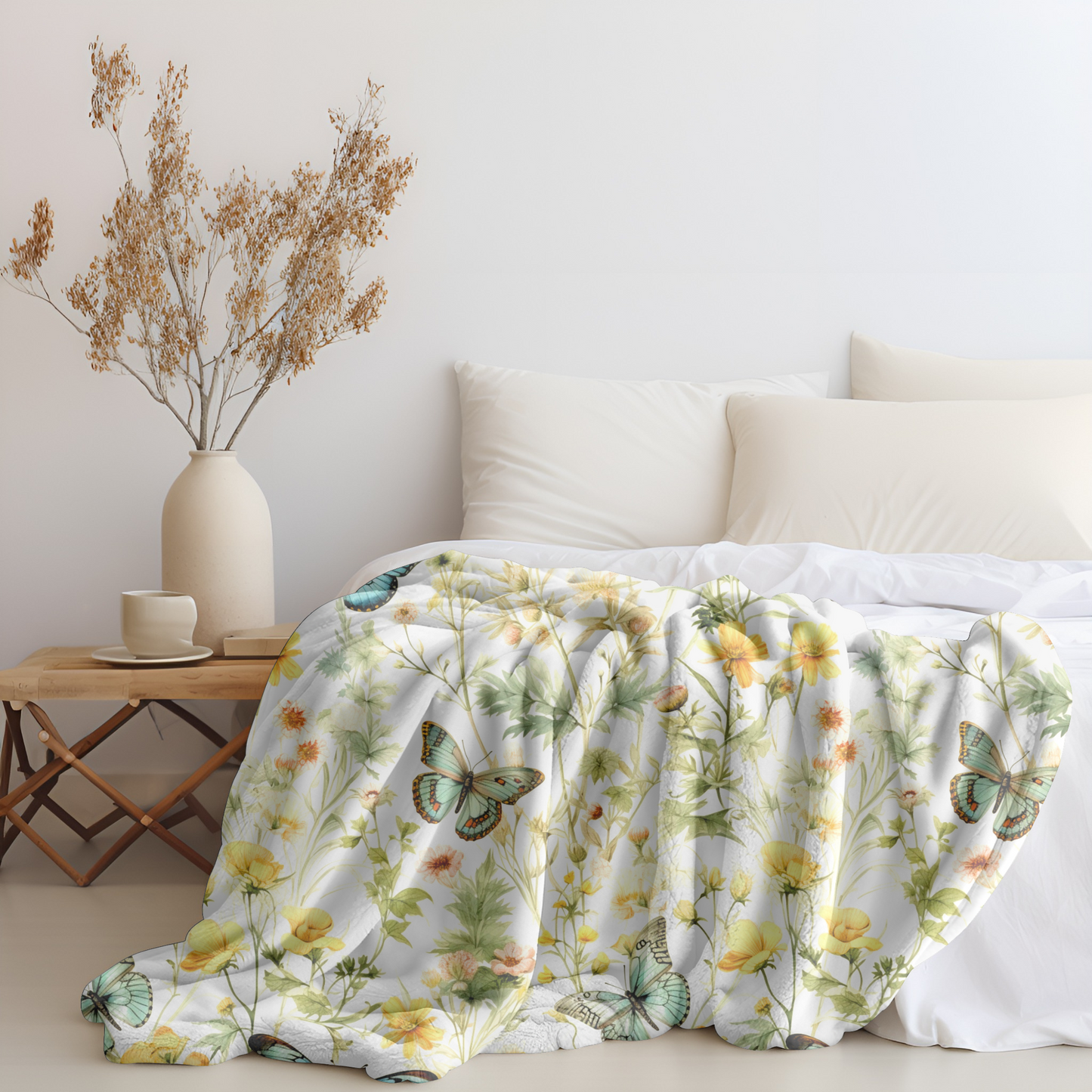 Enchanted Meadow Velveteen Plush Blanket