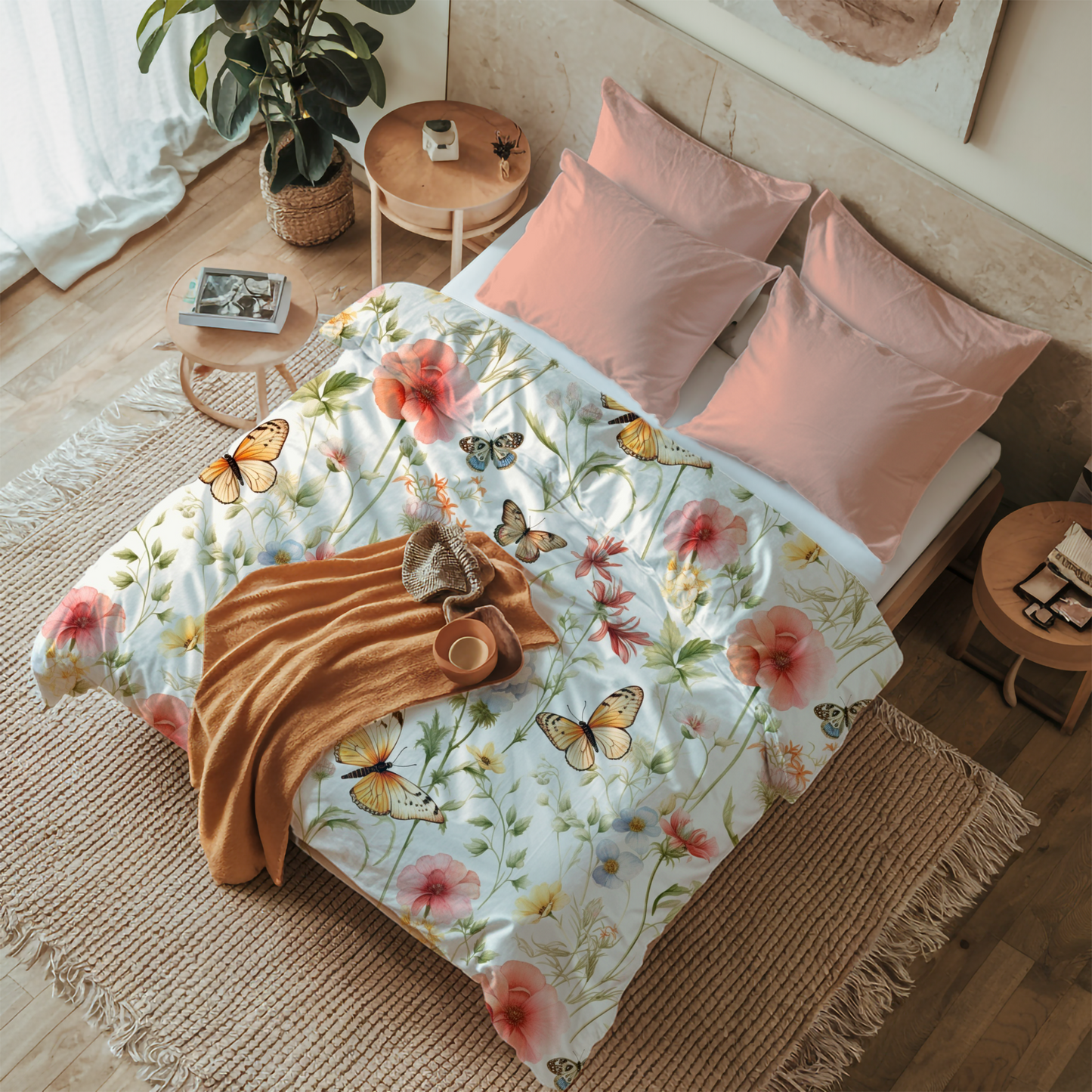 Blooming Love Duvet Cover