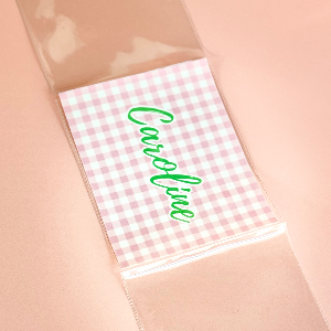 Mahjong Card Sleeve with Name