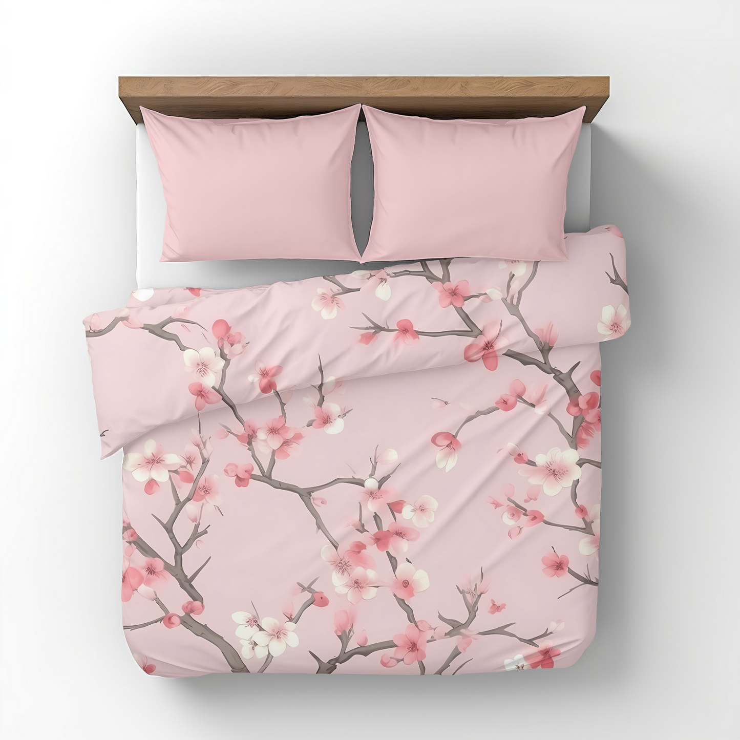 Premium Cherry Blossom Duvet Cover Collection for King, Queen, Double, Full, Twin, and Twin XL Beds