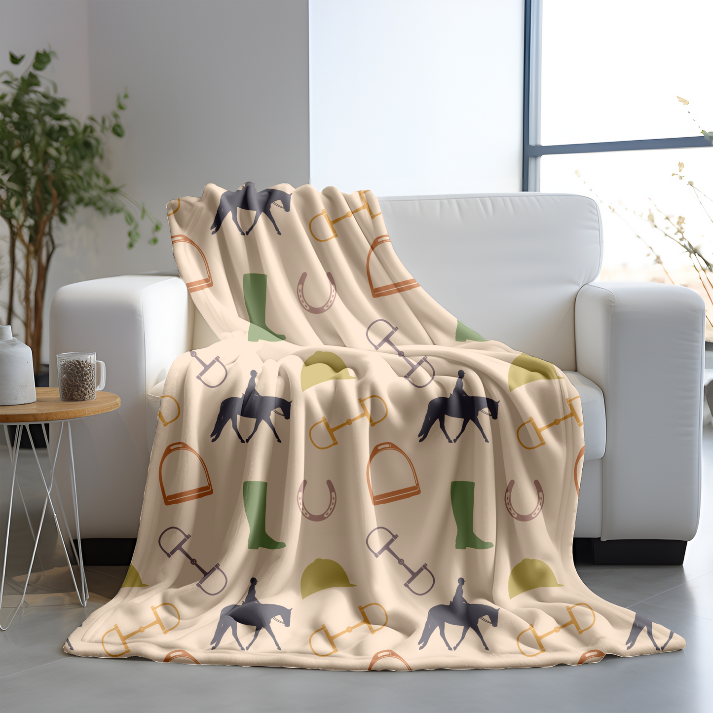 Premium Dark Hunter Pattern Blanket Collection Featuring High-Quality Fabric in Multiple Sizes