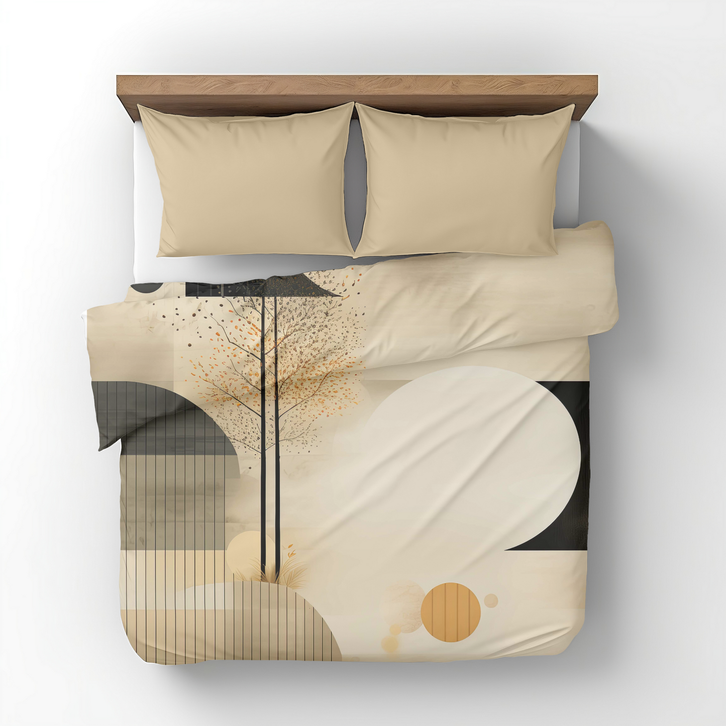 Premium Earthy Hues Duvet Cover Collection for King, Queen, Double, Full, Twin, and Twin XL Beds