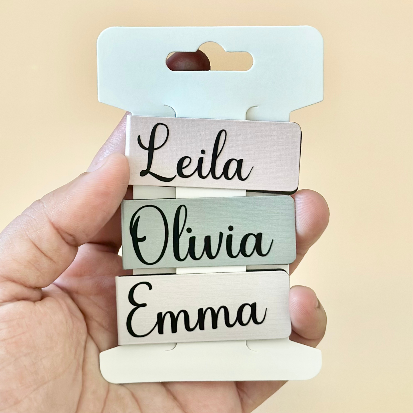 Personalized Magnetic Bookmarks