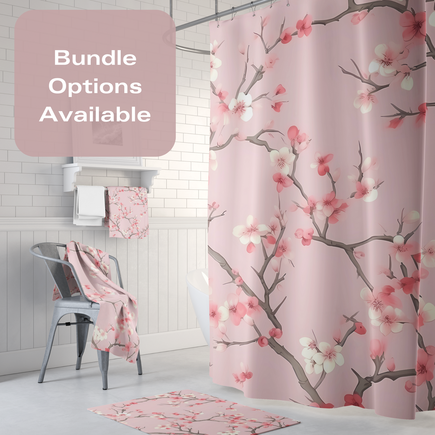 Cherry Blossom Bathroom Bundle