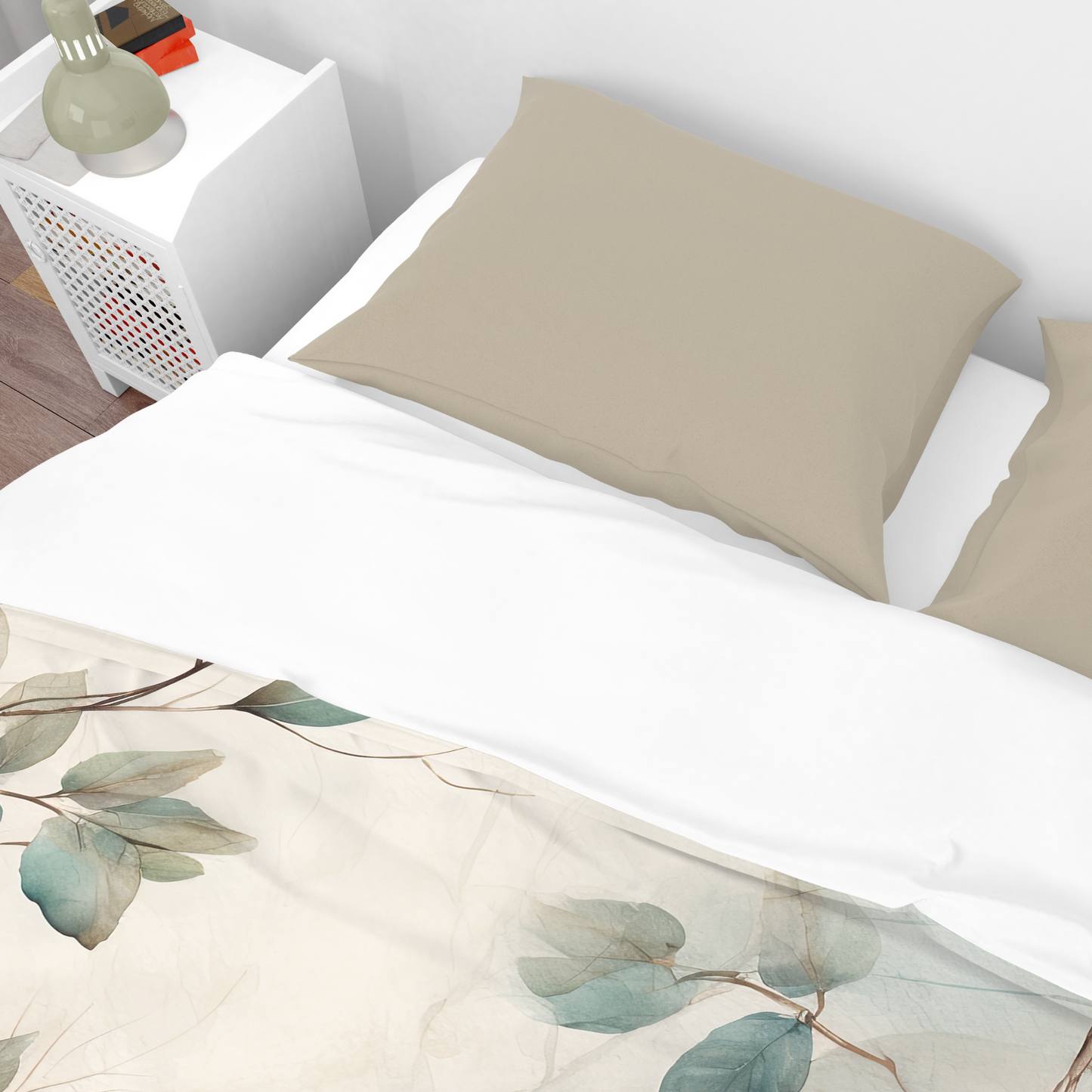 Premium Twigs and Leaves Duvet Cover Collection for King, Queen, Double, Full, Twin, and Twin XL Beds