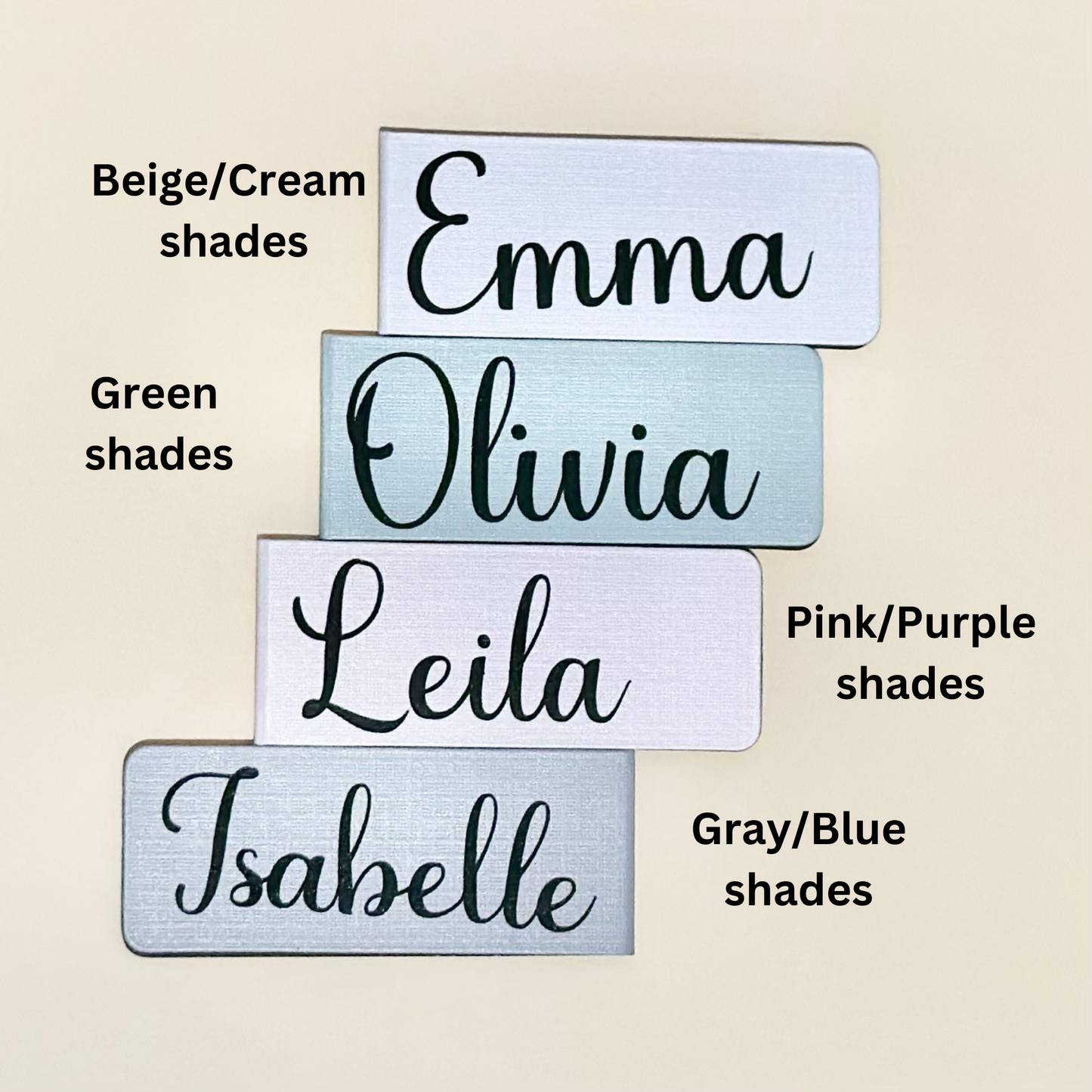 Personalized Magnetic Bookmarks