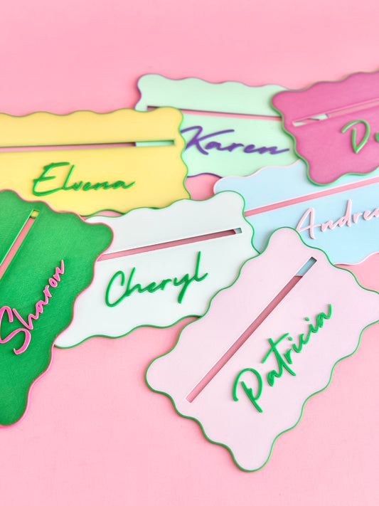 MAHJONG LINE READER SCALLOPED